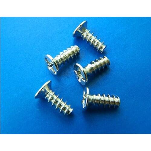 KB1.2 M1.4 M1.7 M2 M2.3 M2.6 M3 *2 3 4 5 6 7 8 10 12mm silver or black flat head cross phillips Flat tail self-tapping screws