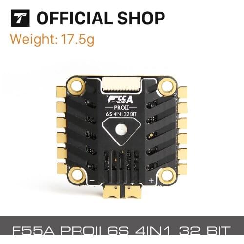 T-MOTOR F55A PRO II 4IN1 32bits ESC with LED for DIY racing Drone Traversing FPV RC 5V@ 2A