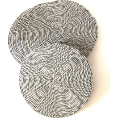 Gri Amerikan Servis Supla Takımı 6 adet 33cm