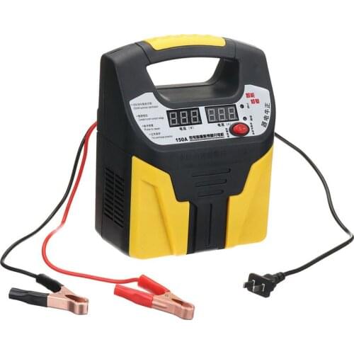 360W 12V/24V Full Automatic Car Battery Charger Smart Fast Power Charging Suitable for All car motorcycle