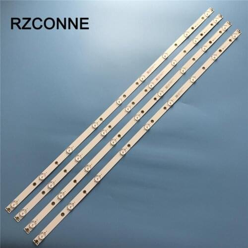 4pcs LED Backlight Strips 9 lamps for VIZIO 40'' GJ-2K17 D2P5-400-D409-V1 D40F-E1 LTTEVVAT Philips 40PFF5361/T3
