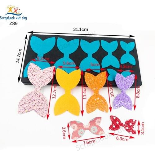 Bow Tails DIY Z89 Muyu Wooden Mold Scrapbook Cutting Dies Suitable For Market General Machines