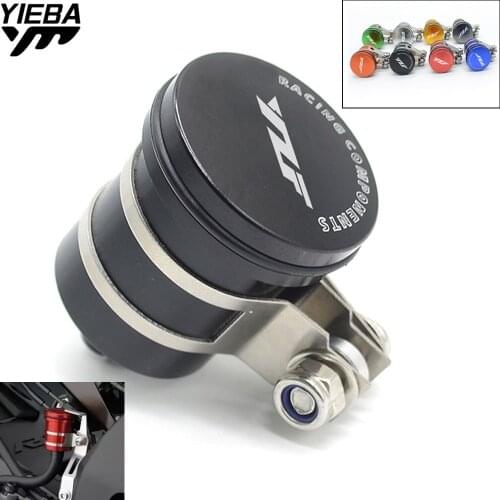 FOR YAMAHA YZF R1 R6 YZF 600R YZF R1/R1M MT-03 MT-09 Motorcycle Fluid Reservoir Billet Rear Brake Clutch Tank Oil Cup YZF