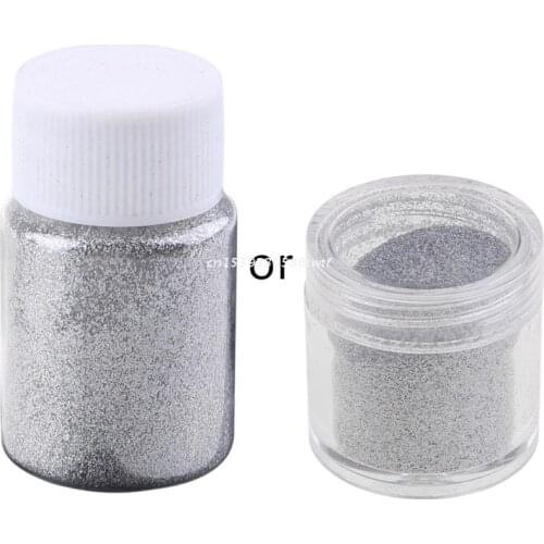 Holographic Lasers Silvery Fine Glitter Epoxy Resin Shiny Silver Festival Sequins Resin Jewelry Pigment Nail Art Powder Dropship
