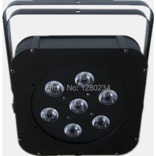 Hot new product 7PCS*3W led Tri color RGBW 4 IN 1 LED Stage light led par wash dj lighting for bar dj club