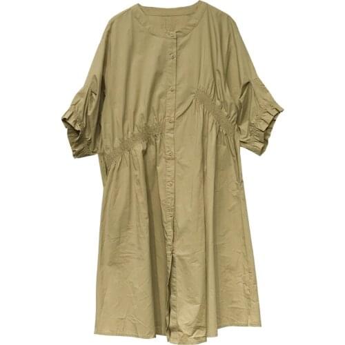 Summer Maternity Dresses Pregnant Woman Clothes Maternity Dresses for Photo Shoot Loose Solid Color Ropa Maternal Dresses BE50DR