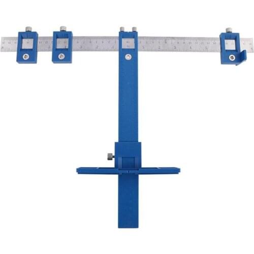 Multi-function Drill Punch Locator Furniture Woodworking Joinery Hand Tools Woodworking Drilling Dowelling Hole Saw Adjustable