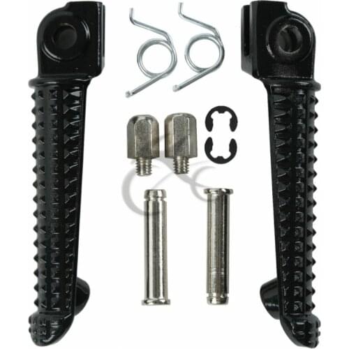 YZF R6 Motorcycle For Yamaha YZFR6 1999 -2017 R6S 2003-2008 YZF R1 1998-2014 Aluminum Motorcycle Front Footrests Foot Pegs