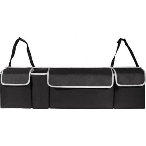 Car Trunk Organizer Adjustable Backseat Storage Bag High Capacity Multi-use Oxford Automobile Seat Back Organizers Trunk bag