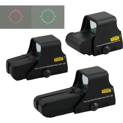Tactical 551 552 553 Red and Green Dot Holographic Scope Hunting Rifle Red Green Dot Reflex Sight Rifle Scope fit 20mm Rail