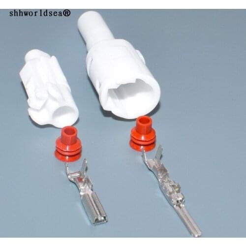 Worldgolden 2sets MT 090 - 2.2mm Locking Connector with Terminals seals male 6187-1171 female 6180-1181