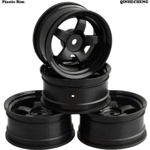 4pcs 6030 Wheel Plastic Rim Offset 3mm Fit HSP HPI 1:10 On-Road Racing Car Tires