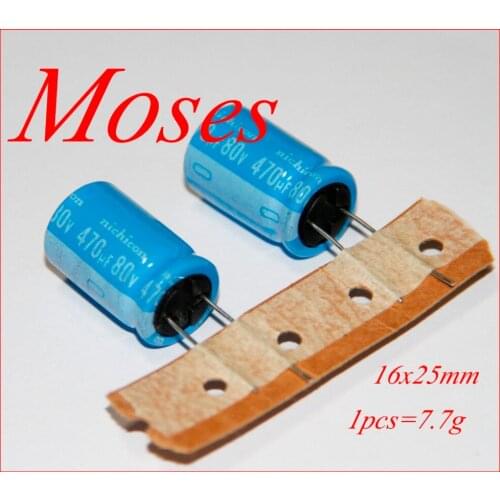 80v 470uf Original brand new nichicon Electrolytic Capacitor Radial Capacitance 16x25mm (250pcs) " Send DHL and EMS "
