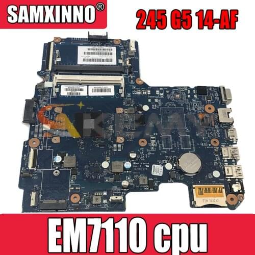 860451-601 860451-001 For HP Pavillion 245 G5 14-AF EM7110 Notebook Mainboard 6050A2822801 DDR3 Laptop Motherboard