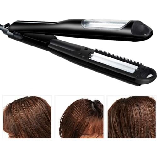 Automatic Spinning Curling Rod Fast Instant Heating Corn Perm Electric Splint Wave Corrugation Styling Hair Straightener Tong