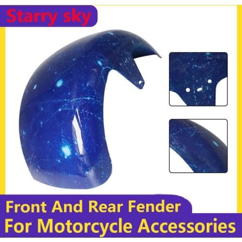 Starry Sky 10x6.00-5.5 10x6.00-6 Citycoco Fender Shell Flaps Front and Rear Fender Mudguards with Taillight Reminder