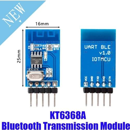 KT6368A Dual Mode Pure Data Chip Support Bluetooth 5.1 BLE/2.1 SPP Function Transmission LOW Power For Arduino