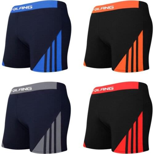 Erwachsene Nen der Schwimmen Shorts, flache-Winkel Mast Lose und Komfortable Strand Hosen Doppel-deck Badehose Schwimmen Shorts