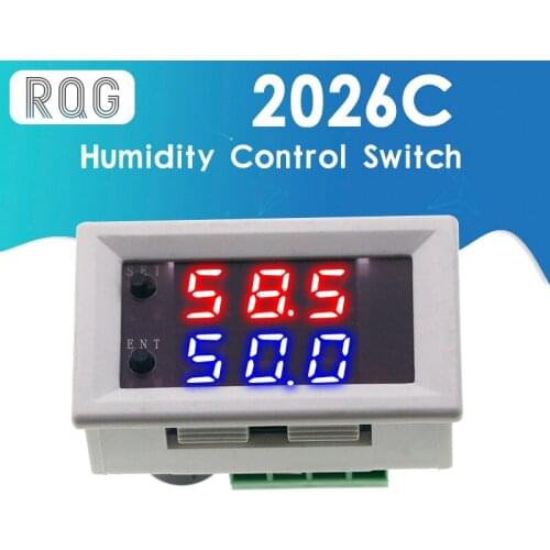 2062C digital display humidity controller humidification, dehumidification and constant humidity intelligent humidity control