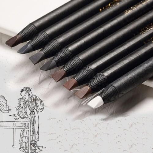 12PCS Eyebrow Pencil Cosmetic pencil for eyeshadow Natural Long-Lasting Tattoo eyebrows waterproof eyebrow makeup set beauty