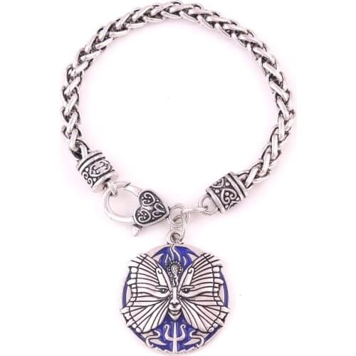 PSYCH Goddess Pendant Butterfly SOUL Neptune Amulet Bracelet