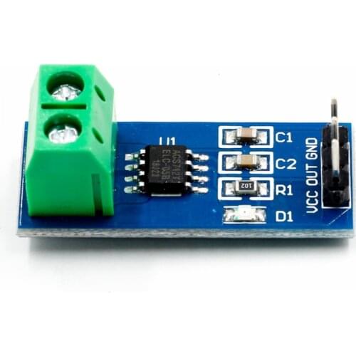 Hall Current Sensor Module ACS712 Module 5A 20A 30A Hall Current Sensor Module 5A / 20A / 30A ACS712 For Arduino Automation Kit