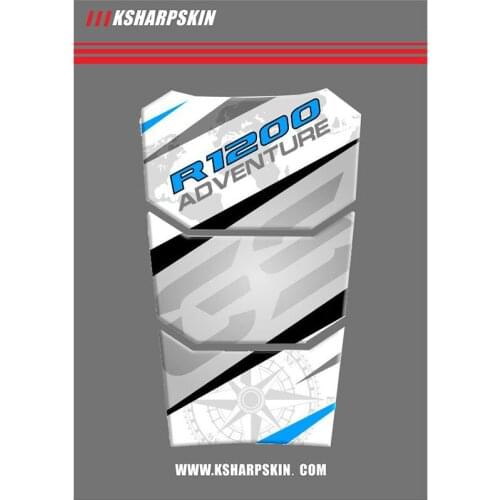 Motorcycle Accessories 3D Personality Waterproof Fishbone Tank Pad Adesivi Decal Sticker For R1200GS ADVENTURE r1200gs
