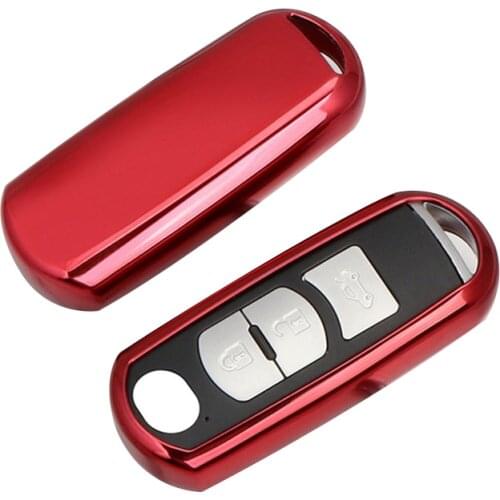 Soft TPU Car key fob cover case protect for Mazda 2 mazda 3 mazda 5 mazda 6 CX-3 CX-4 CX-5 CX-7 CX-9 Atenza Axela MX5 Car stylin