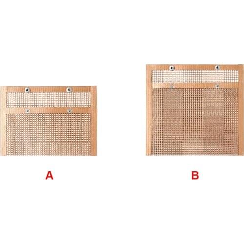 BBQ Bake Bag Mesh Grilling Bag Non-Stick Reusable Easy to Clean Isolation Pad Outdoor Picnic Camping BBQ Kitchen Tools