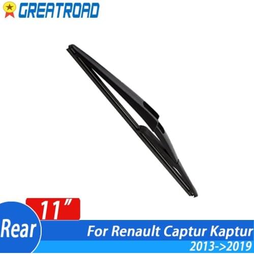 Wiper 11" Rear Wiper Blade For Renault Captur Kaptur 2013-2019 2014 2015 2016 2017 2018 2019 Windshield Windscreen Window