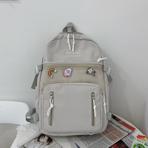 Teenager Schoolbag Cute Student School Women Backpack Teen Bagpack Primary School Book Bags for Teenage Girls Kids Children Bag