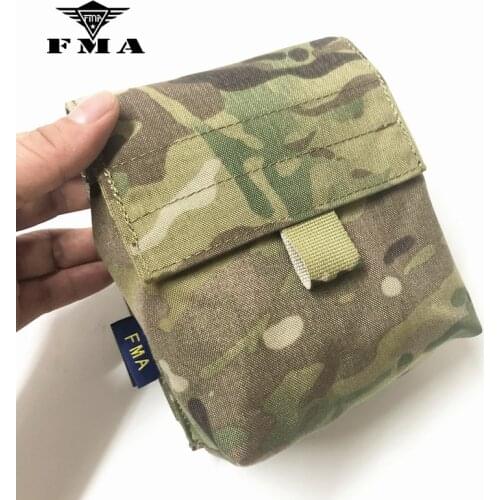 FMA Multicam 9030A 100rd Ammo Pouch 500D Cordura Fabric Tactical Utility Pouch Airsoft Military Tactical Vest Accessory Bag