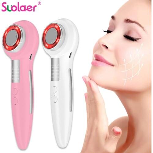 RF EMS Radio Mesotherapy Electroporation rf lifting Beauty LED Photon Face Skin Rejuvenation Remover Wrinkle Radio Frequency