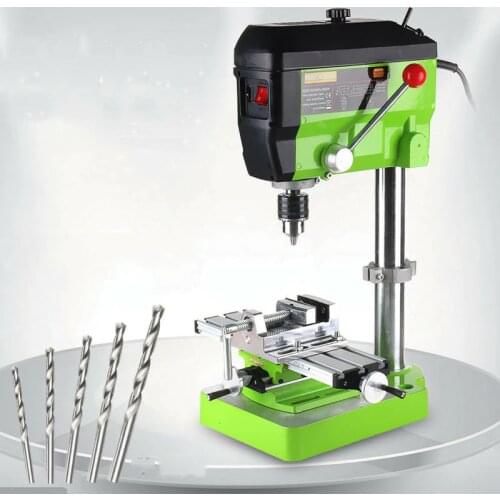480W High speed Mini precision Bench Drill Drilling milling machine w/ Workbench
