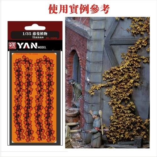 Yan Model PE-35002C 1/35 Lianas (Big) (Colour PE)