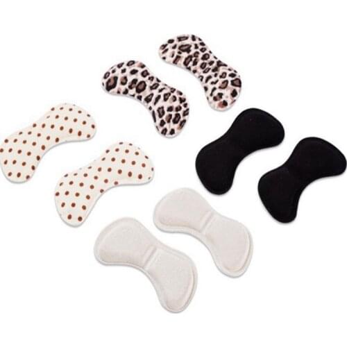 1 Pairs Sponge Heel Pads Adhesive Patch for Pain Relief High Heels Shoes Sticker Foot Care Liner Grips Insole Cushion Insert Pad