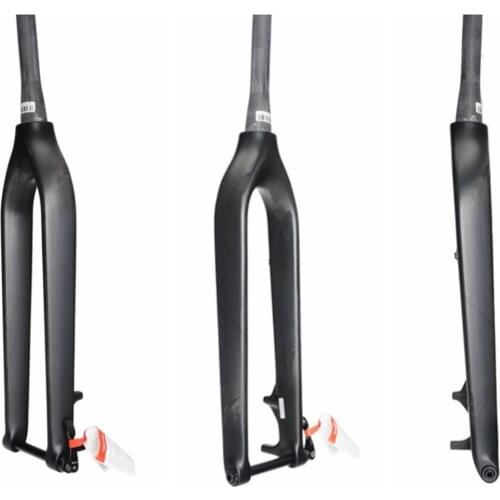 2017 FCFB Full Carbon fork UD 29er MTB Fork For Bicicletas Rigid Mountain Bikes forkTapered Thru Axle 15mm Fork bicycle fork