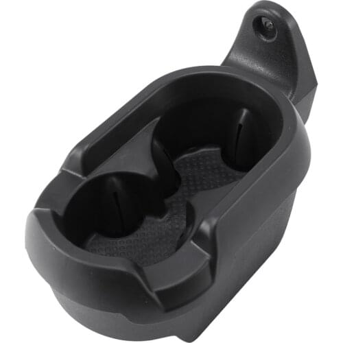Car Cup Holder Abs Double Cup Storage Organizer Replacement for Benz Smart Fortwo 451/450 2008 -2014