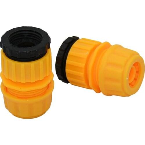 1/2" hose to 1/2" 3/4" Female Quick connector Plastic Hose Fitting Micro Irrigation Adapter 1 Pcs