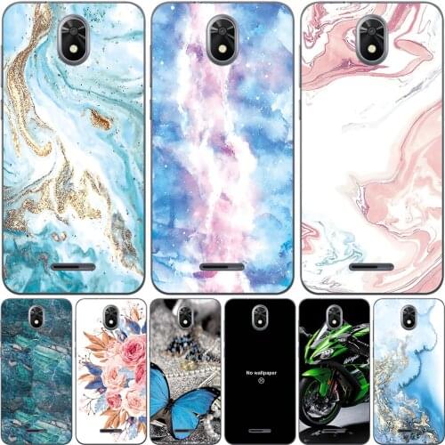 Phone Bags & Cases For TP-Link Neffos C5 Plus C5A C7 2018 Case Cover Fashion marble Inkjet Painted Shell Bag