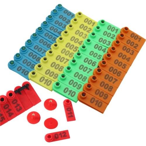 Digital Identification Card Farm Animal Livestock Supplies Ear Tag Pliers Sheep ear tag With The Word Label Sheep Ear Signage