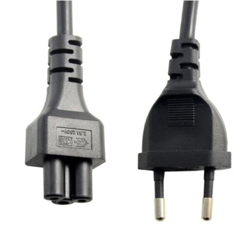 European Schuko to C5 AC Power Cord,6ft schuko to C5 power cord, C5 to schuko Power cord, 1 pcs