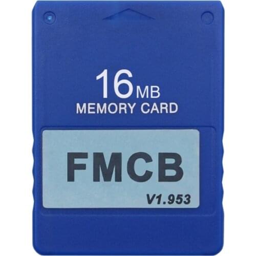 FMCB v1.953 Card Memory Card for PS2 Playstation- 2 Free McBoot Card 8MB 16MB 32MB 64MB OPL MC Boot Program Card