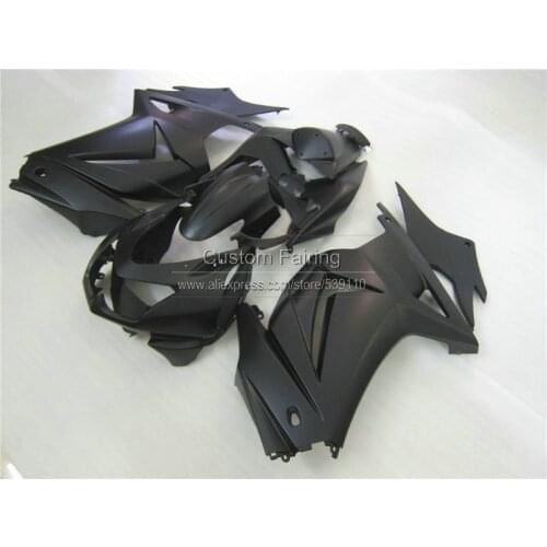 Injection mold Fairing kit for Kawasaki ninja EX250 08 09 10 11 12 13 14 250r 2008 2009-2014 all matte black new fairings BL31