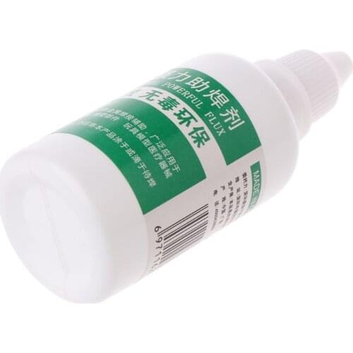 Powerful Rosin Soldering Agent No-clean Flux Stainless Steel White Steel Plate Iron 18650 Battery Welding Water Liquid Flux