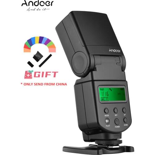 YinYan CY-20 Hot Shoe Sync Port 5600K Mini Universal Flash Speedlite for Nikon Canon Olympus Pentax Sony Alpha Cameras