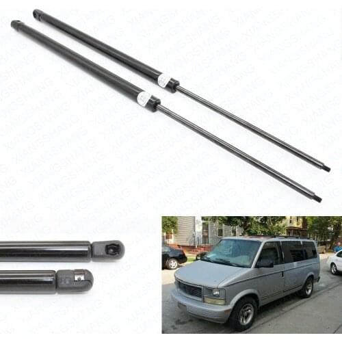 2Pcs Fits for 1992- 2000 GMC Safari Cargo Van Rear Window Gas Spring Lift Supports Gas Struts Shocks Threaded 21.22 inches