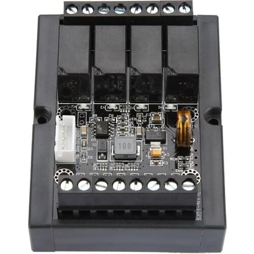 1 pcs Relay Delay Module PLC Industrial Control Board FX1N-10MR Programmable Relay Delay Module with Shell