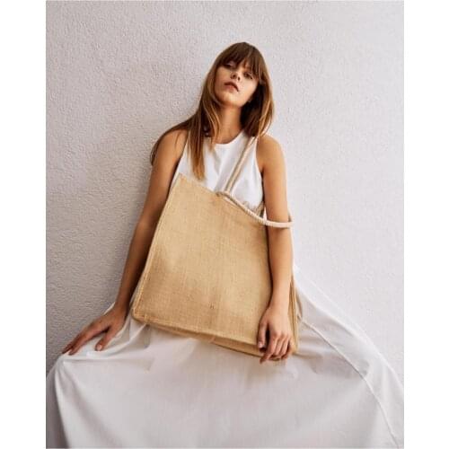 Straw Beach bag stylish Cool design wonder big 2021 summer beach holiday bag sturdy flashy fashion