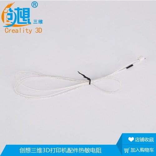 Thermistor temperature sensor for creality cr-10 3d Printer 1meter cable